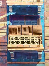 S. M. Fawad, 17 x 24 Inch, Oil on Canvas, Realistic Painting, AC-SMF-269 S. M. Fawad, 17 x 24 Inch, Oil on Canvas, Realistic Painting, AC-SMF-269